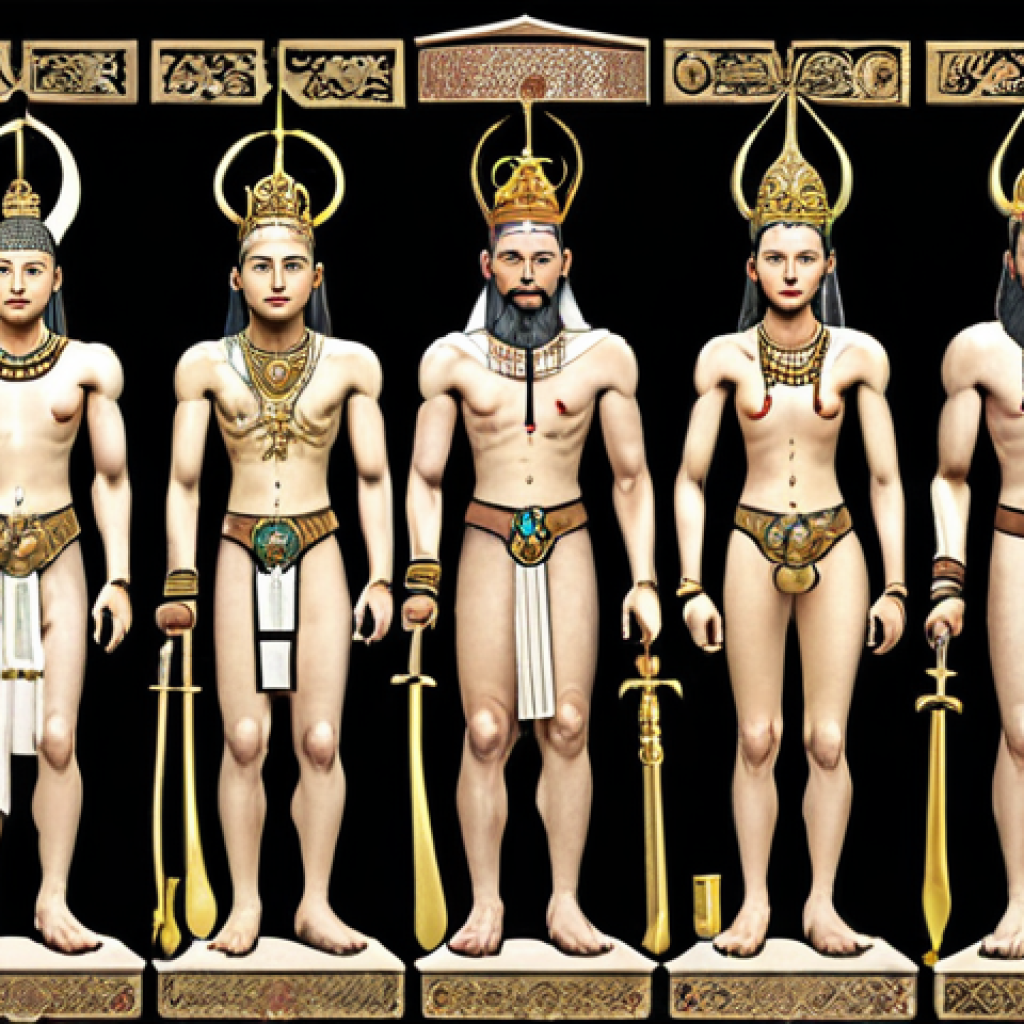 A majestic and highly structured depiction of the Silla Kingdom's 'Bone-Rank System' (골품제). The scene clearly illustrates a rigid social hierarchy, with figures representing the "Sacred Bone" royalty at the pinnacle, adorned in their finest attire and surrounded by symbols of ultimate authority. Below them, "True Bone" nobles are shown in opulent, yet distinct, settings, followed by lower ranks depicted with simpler clothing and more modest environments. The composition emphasizes the clear divisions and fixed destinies, with subtle visual cues like architectural styles and fabric textures differentiating the ranks. The overall atmosphere should convey both the grandeur and the strict, almost unyielding, social order that governed every aspect of life, reminiscent of an ancient, meticulously crafted societal machine. Historical accuracy in attire and setting, with an artistic, perhaps slightly stylized, approach that evokes the intricate nature of the system.