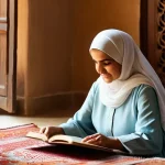 족보의 기원 - **Prompt 1: Whispers of the Past**
    A heartwarming and nostalgic image featuring an elderly Arab ...